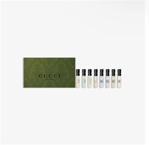 gucci 8 piece sampling gift set